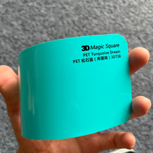 PET Turquoise Dream Color Auto Vinyl Wraps - Premium Color Wrap for Vehicle Transformation